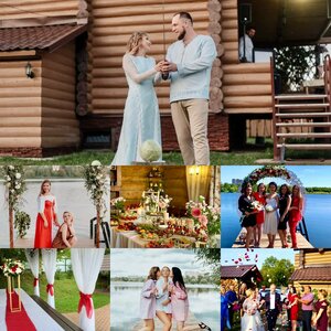 Свадьбы, девичники/мальчишники, вторые дни, 35 человек 
