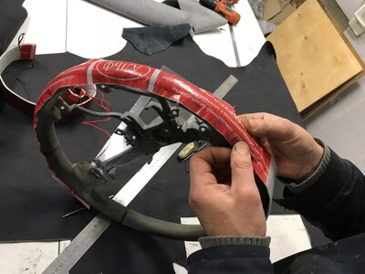 Установка подогрева руля