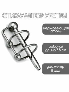 Стимулятор уретры. Спермостопер. Только в бутике "Три Ко
