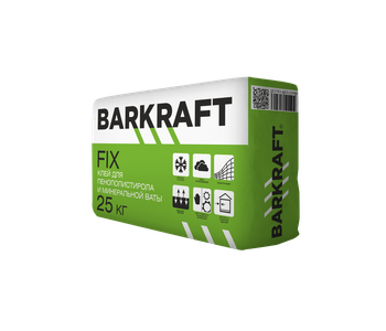 Клей BARKRAFT FIX для теплоизоляции, 25 кг - 56 шт
