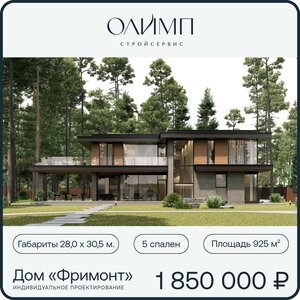 Современный большой дом «Фримонт»