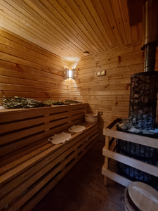 Русская баня на дровах