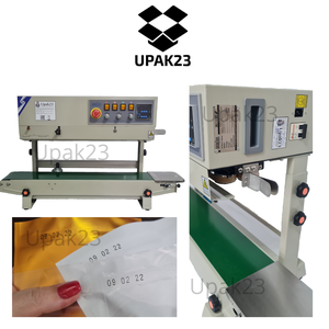 Конвейерный роликовый запайщик пакетов FRBM-810II