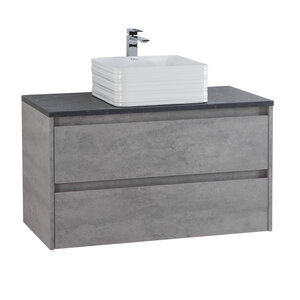 Тумба под раковину BelBagno KRAFT-1000-2C-SO-CG Cemento 