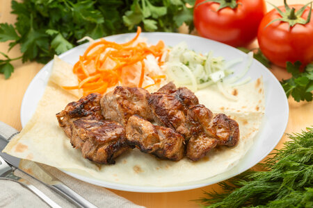 Шашлык из свиной шейки