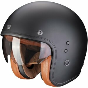 Мотошлем Scorpion Exo Belfast Evo Luxe, цвет Черный Мато