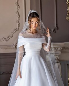 Свадебное платье пышное
