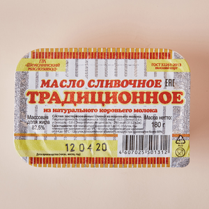 Сливочное масло из Шексны