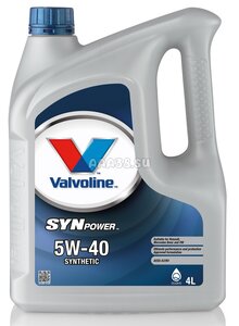 VALVOLINE 872381 Valvoline SynPower 5W-40 4л