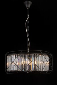 39388/6 MATT BLACK (1) Люстра Veneto Luce