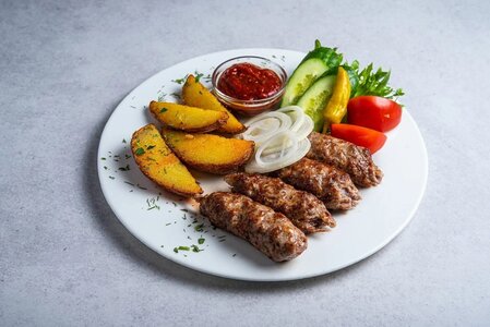 Люля с картошкой