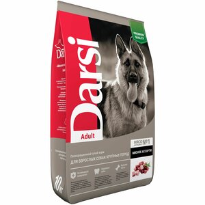 Сухой корм для собак Darsi мясное ассорти 