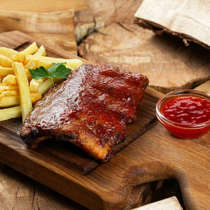 Свинные ребрышки BBQ