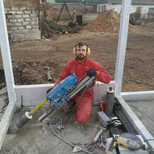 Алмазное бурение бетона