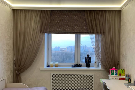 Комбинированные шторы