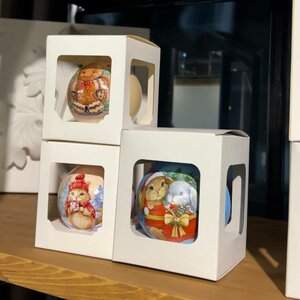 Новогодние шары ручной работы