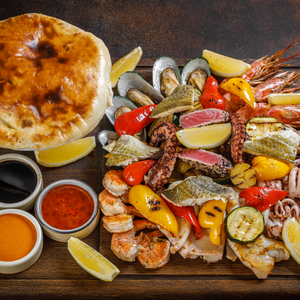 Плато с морепродуктами