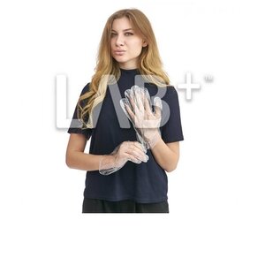 LAB+ перчатки полиэтиленовые