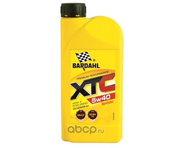 Bardahl 36161 Масло моторное XTC 5W-40 синтетическое 1 л