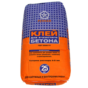 Клей для ячеистого бетона