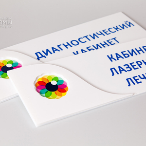 Табличка ПВХ 3 мм. УФ-Печать