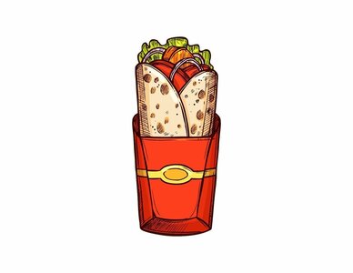 Шаурма с курицей