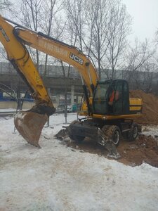 Аренда колёсного экскаватора