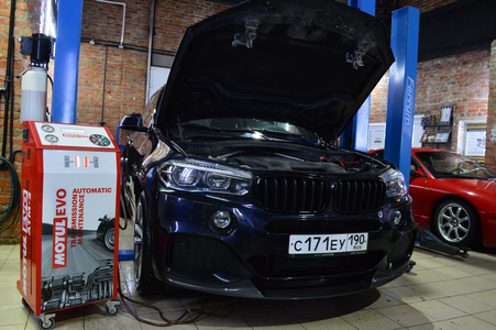 Аппаратная замена масла в АКПП BMW