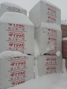Газобетон ГРАС, кирпич, клей