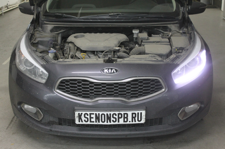 Ремонт фар KIA ceed 
