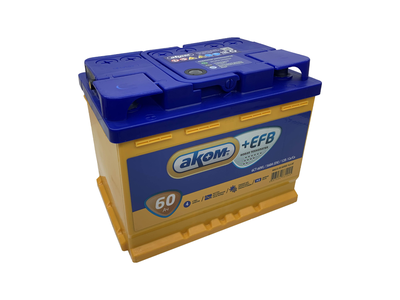 Аком EFB 60Ah 580A п/о 