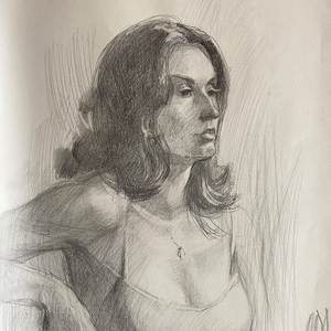 Портрет. Рисунок модели