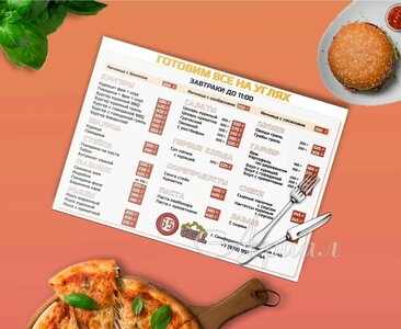 Сеты, плейсметы для кафе