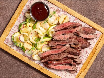 Flank steak на компанию