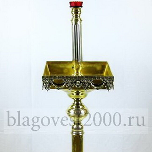 Подсвечник песочный квадратный