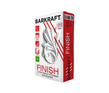 Шпаклевка гипсовая Barkraft Finish, 25 кг - 56 шт