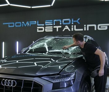 Бронепленка на лобовое стекло