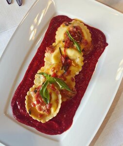 Равиоли с начинкой из сыра