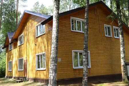 Большой двухэтажный дом на 13 человек, домик № 12-A