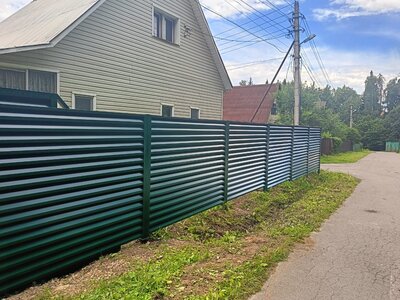 Забор жалюзи