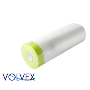 Укрывная пленка Volvex VX, с маск. лентой, 550мм, 33м