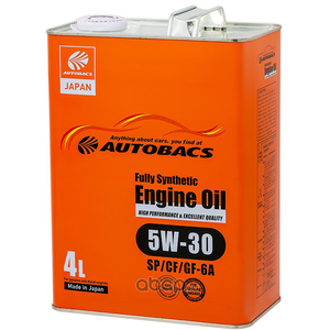 Моторное масло cинтетическое 5W-30 Автобакс 4л