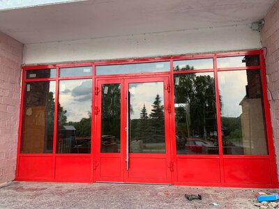 Входные алюминиевые группы 