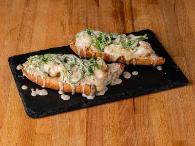Брускетта морской микс
