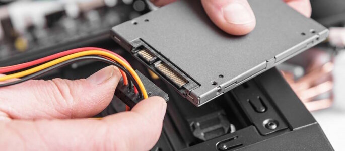 Замена жёсткого диска на SSD, ускорь компьютер в разы