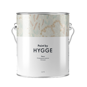 Краска шелковисто-матовая HYGGE Fleurs 2,7л