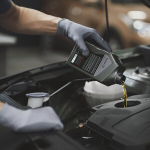 Масляный сервис на Kia Rio с маслом S Oil (Корея)