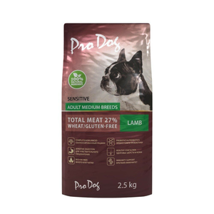Корм для собак Pro Dog для средних пород - 2,5 кг