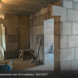 Ход строительства в квартале «Булатниково» за Январь — Март 2017 года, 1