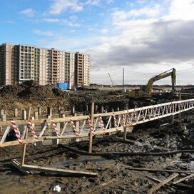 Ход строительства в ЖК «Солнечный город» за Январь — Март 2016 года, 4